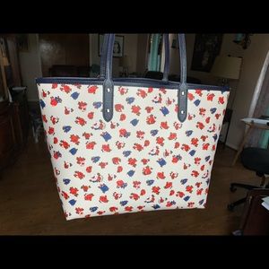 reversible coach tote